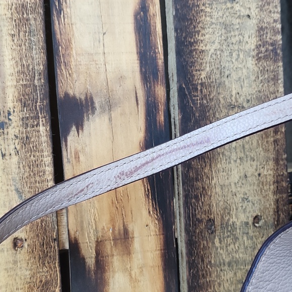 Coach Turnlock Eddie Beechwood Pebbled grain Leather Chain Strap shoulder bag - Picture 13 of 14